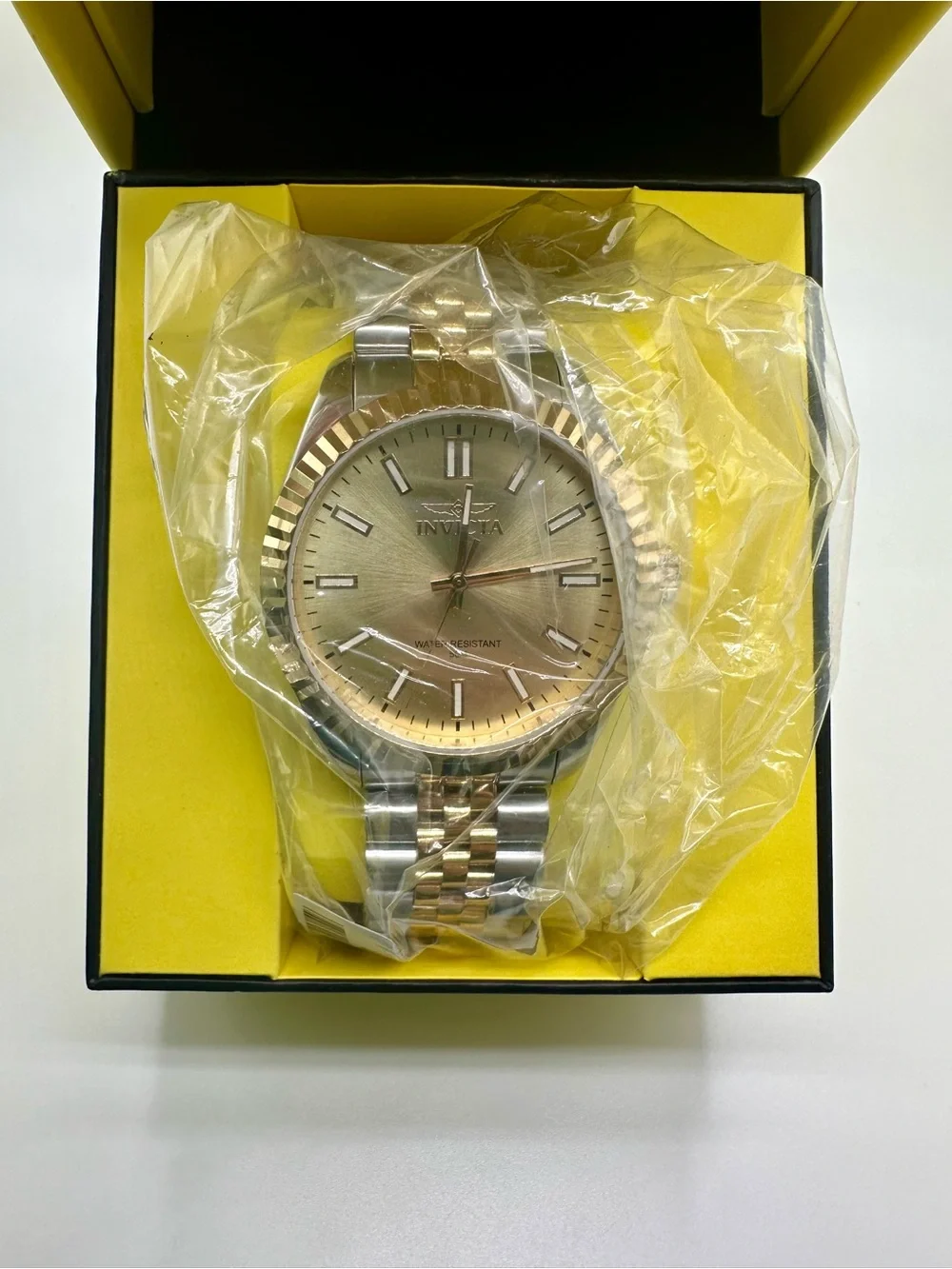 Invicta Specialty Oxford Men's Watch - 43mm Gold, Steel (47487) NEW IN BOX